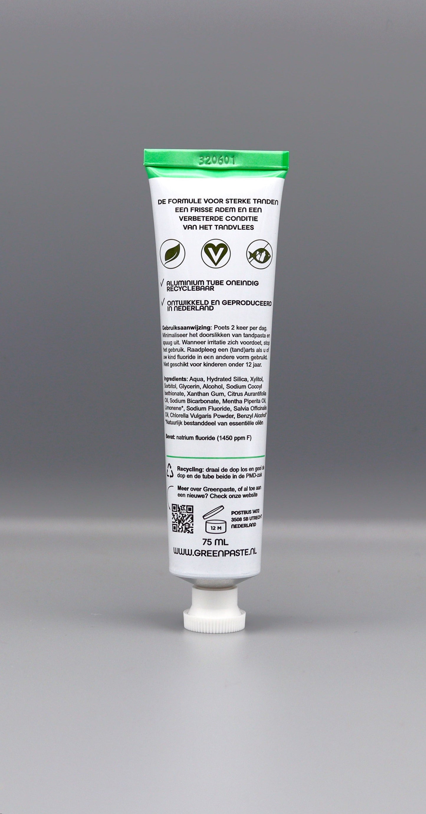 Original limoen pepermunt met tongschraper & tandenborstel - Gratis verzending