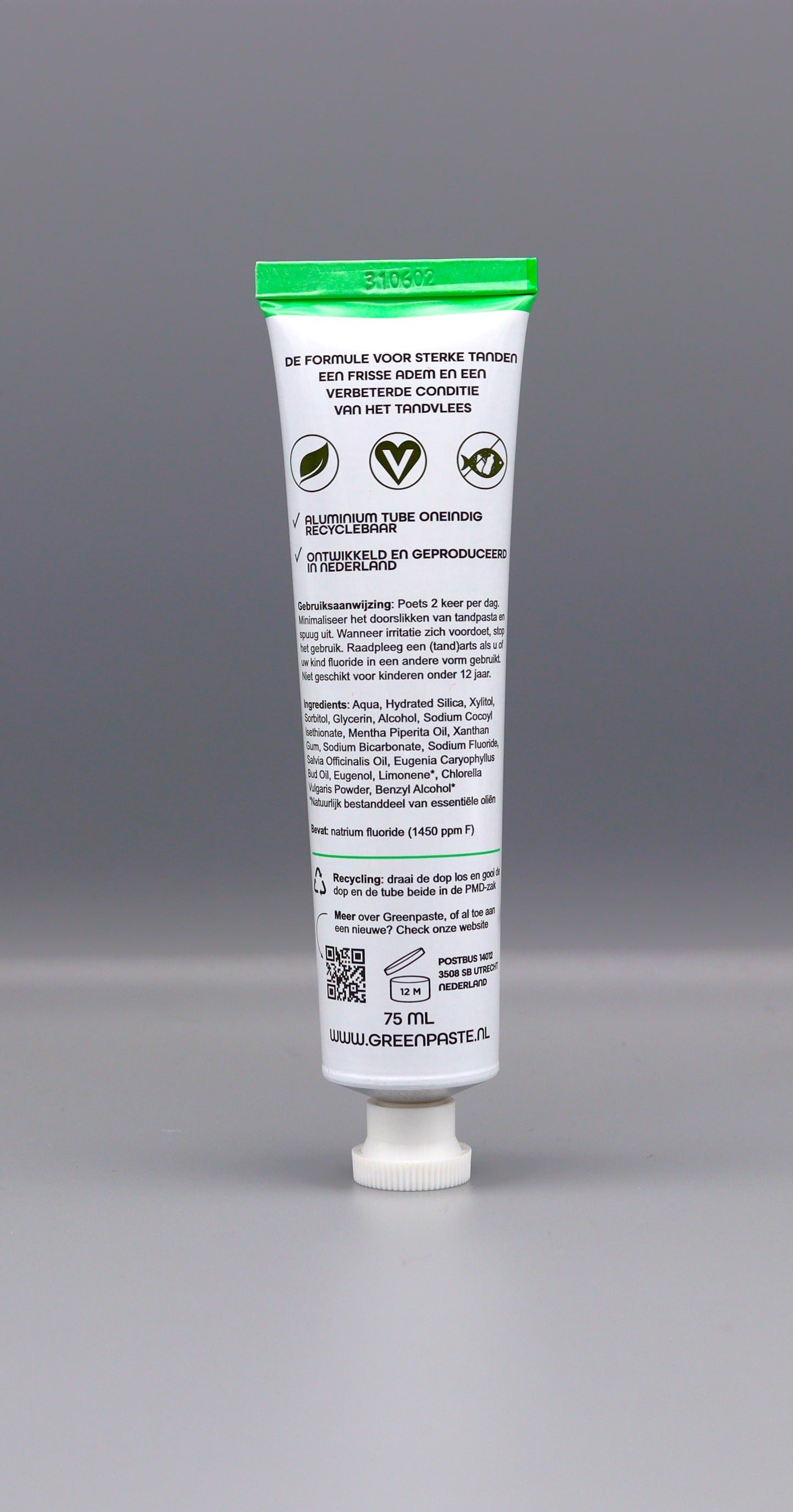 Original pepermunt met tongschraper & tandenborstel - Gratis verzending