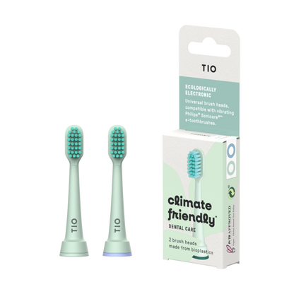 TIOSONIK Duurzame Sonicare Opzetborstels - 90% bio-based - 2 stuks