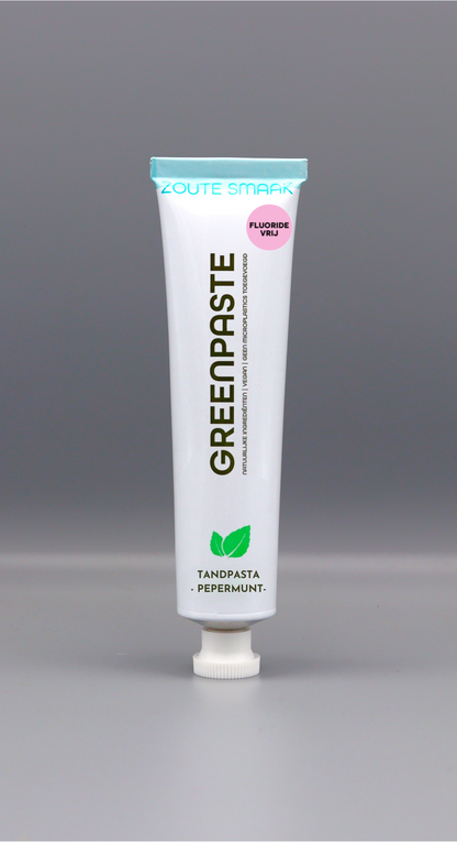 Zoute Smaak Pepermunt Fluoride Vrije Tandpasta