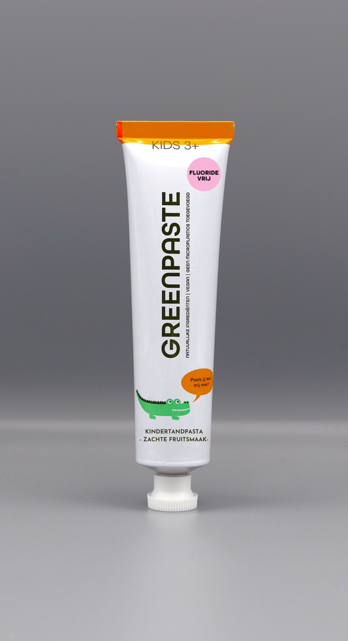 Fluoride Vrije Kindertandpasta 3 jaar en ouder