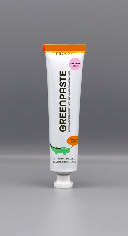 Fluoride Vrije Kindertandpasta 3 jaar en ouder