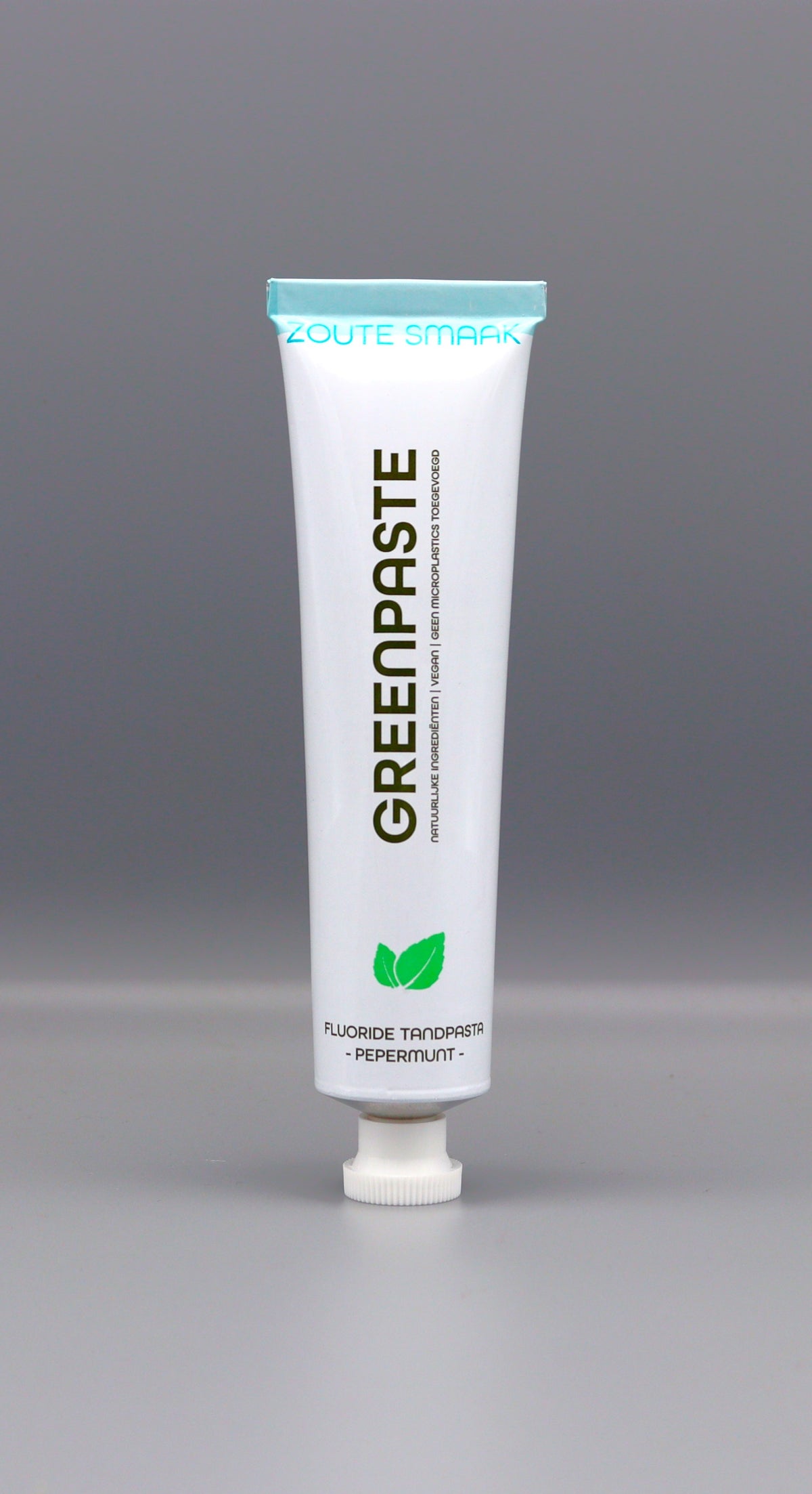 Zoute tandpasta pepermunt met baking soda en fluoride - Greenpaste