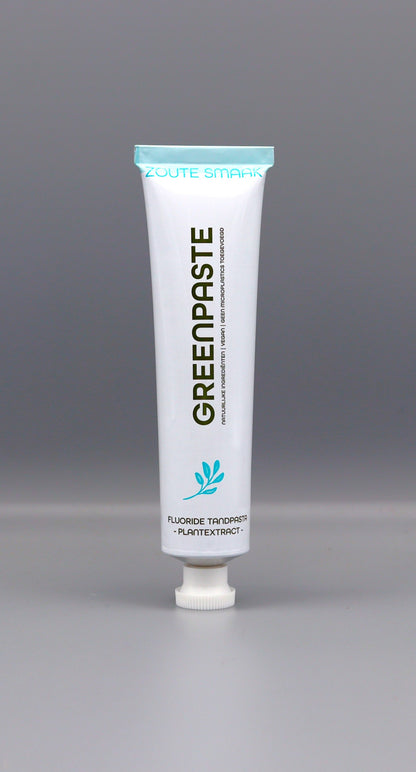 Natuurlijke zoute tandpasta met plantextract en fluoride - Greenpaste